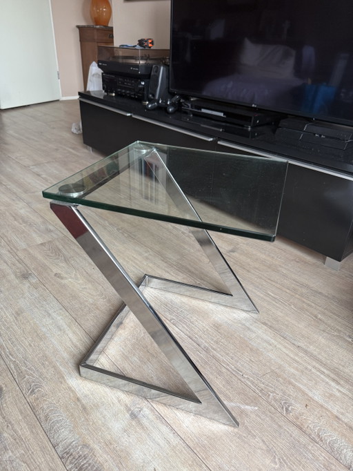 Gebra Side Table – bijzettafels, Glass