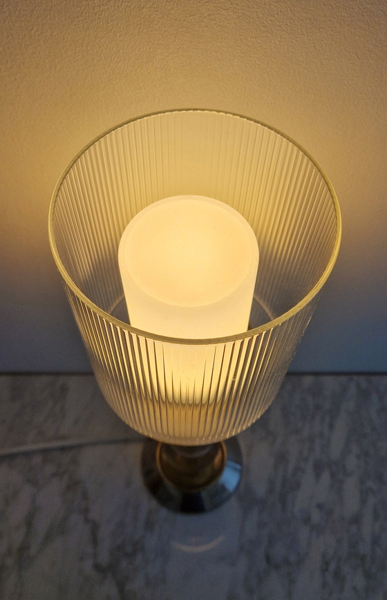 Image 1 of Lampada in stile Jacques Adnet degli anni &#39;50