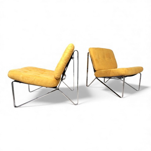 Set di 2 poltrone lounge Mauser Waldeck di Hartmut Lohmeyer, 1960
