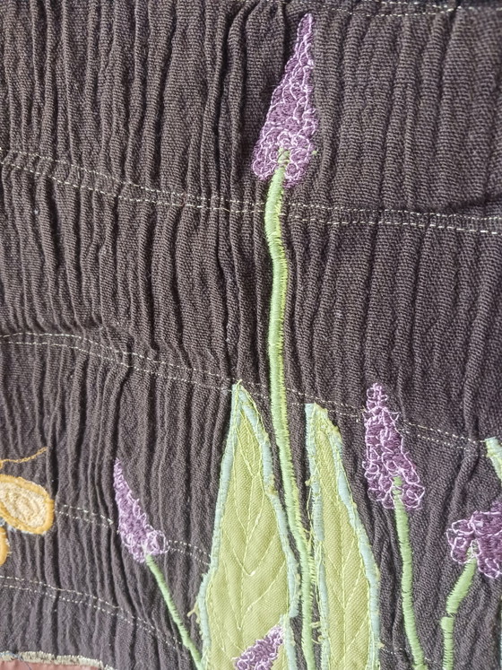 Vintage Patchwork Wall Hanging – Wall decoration, Textile, Velvet (photo 8 of 15)