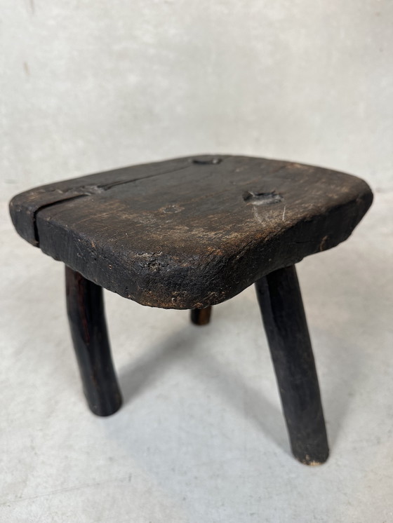 Image 1 of Vintage brutalist stool