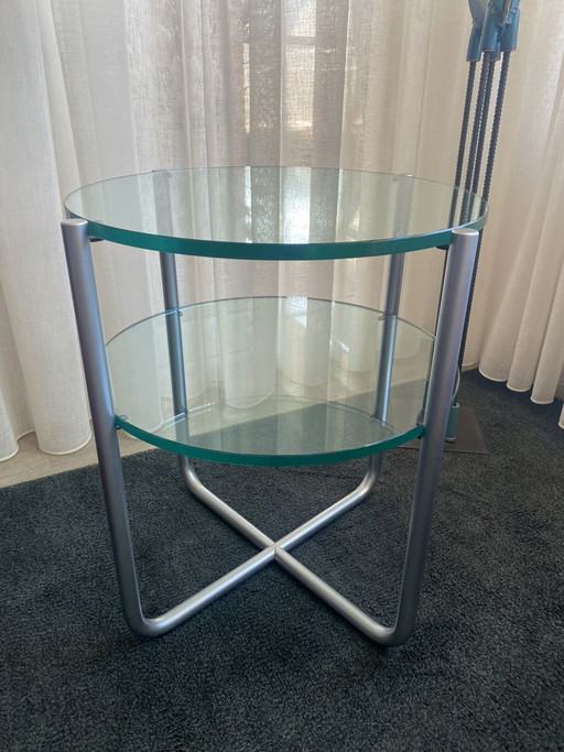 Gispen Beistelltisch aus Glas
