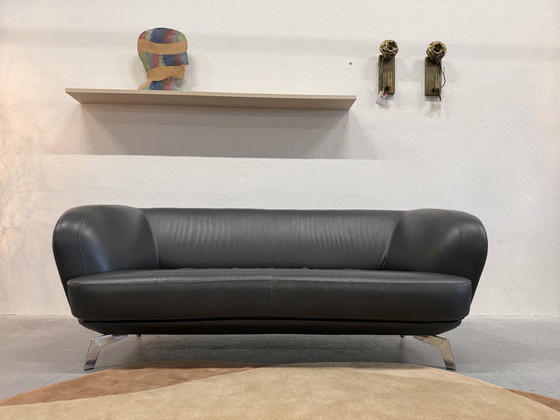 Image 1 of Leolux Flint Sofa, 2,5-Sitzer, Senso Grau Leder