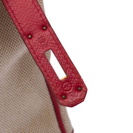 Image 1 of Birkin 35 in Pink Canvas