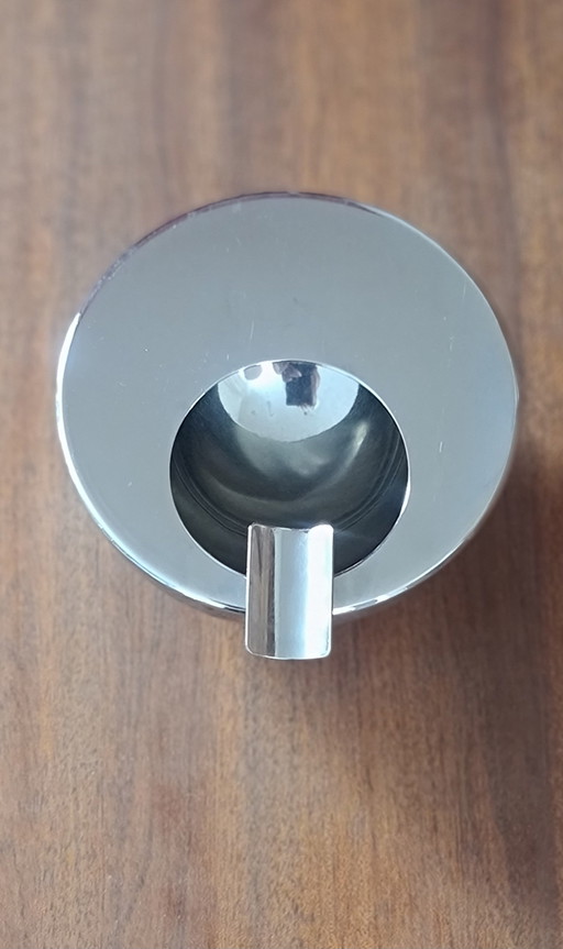 Alessi Bauhaus ashtray, designed by Marianne Brandt.