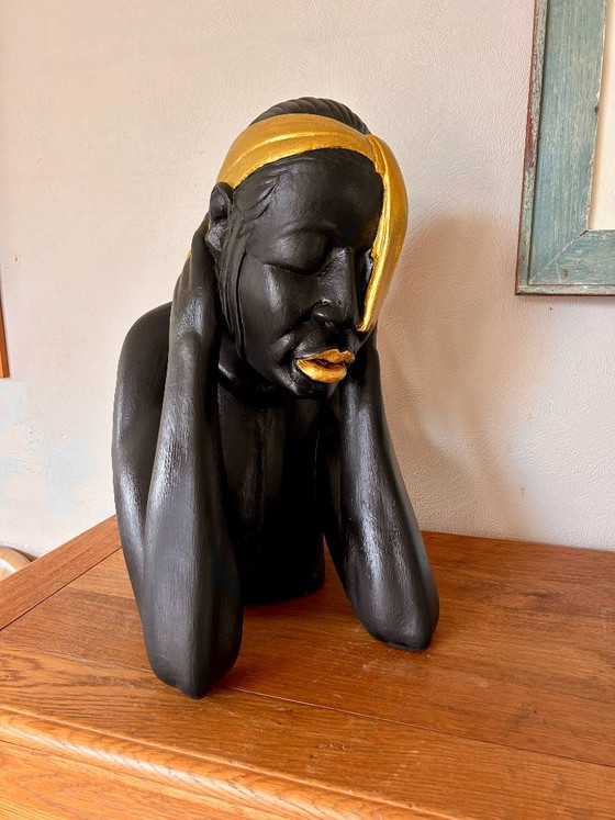 Serenità in Nero e Oro – Sculture, Legno (photo 11 of 11)