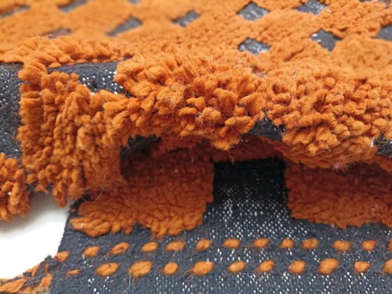 Image 1 of Tapis bérbere décoré tissé en laine 250cmx150cm 