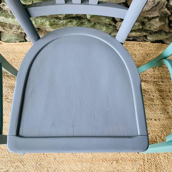 Image 1 of Set aus vier ungleichen Bistrostühlen