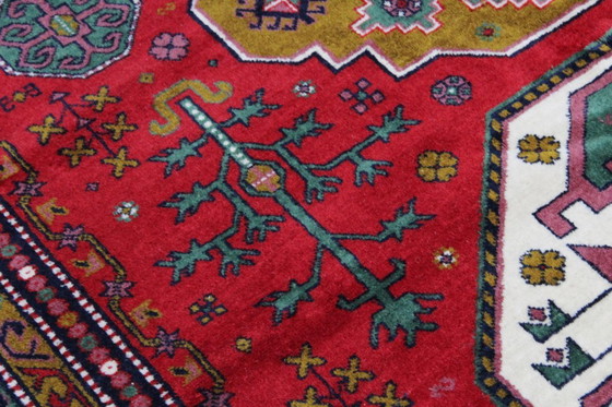 Image 1 of Origineel handgeknoopt oud Kazak tapijt 240 x 170 cm