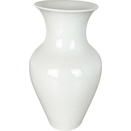 Vase vintage en porcelaine Op Art par Kpm Berlin, Allemagne années 1960