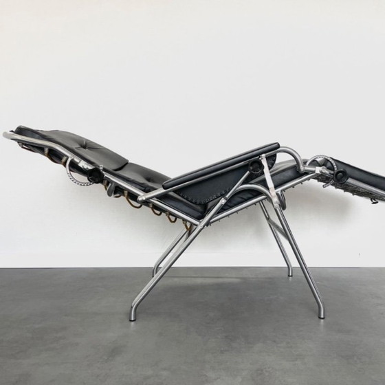 Zeldzame Thonet "Siesta Medizinal" Design Ligstoel – Hans Luckhardt (Bauhaus) – In Topstaat! (photo 6 of 10)