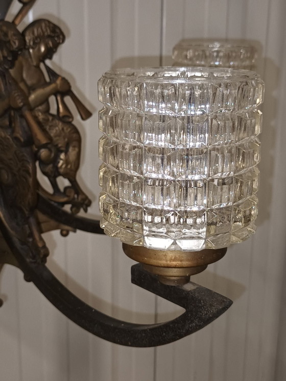 Lustre antique unique – Bronze (photo 11 of 13)