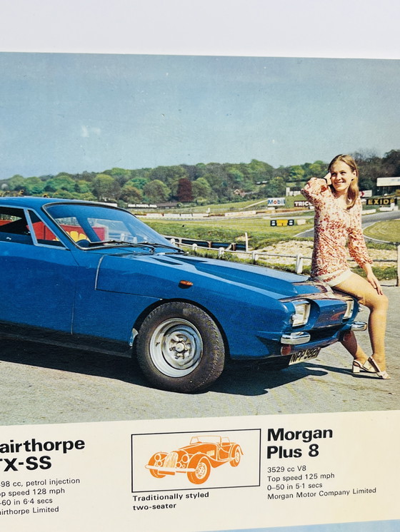 Image 1 of Foto di cartone di 4 auto inglesi