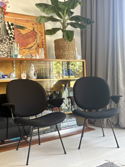 Gispen Kembo Stühle – stoelen fauteuils, Metal, Textile (photo 2 of 5)