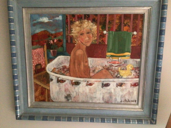 Pittrice Lilian Adcock – Dipinti e disegni, Legno (photo 10 of 10)