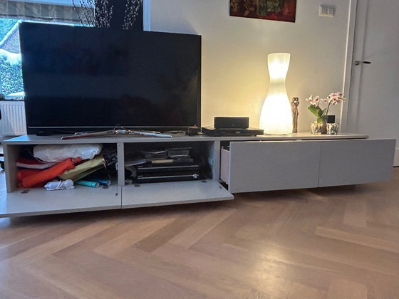 Image 1 of Minotti Hamilton three-seater sofa and two-seater sofa/chaise longue