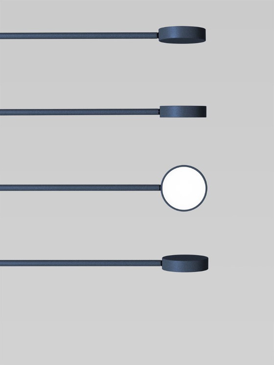 Image 1 of JAPTH KingPin Pendelleuchte mit 5 schwenkbaren Strahlern und Armen in Blau