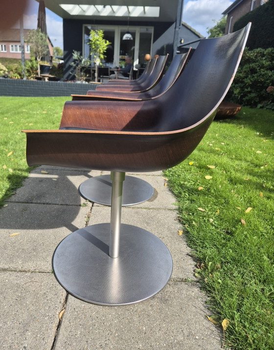 Vintage rare set of 6 original Lapalma Cox design chairs – Dining chairs, rvs, Wood (photo 6 of 15)
