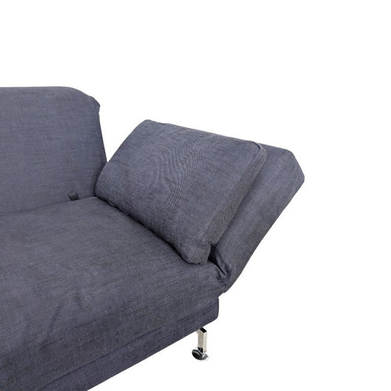 Image 1 of Originele Brühl Moule Sofa, tweezitsbank, zwart design.