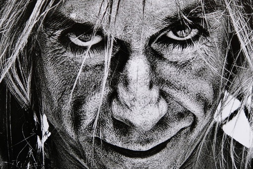 Iggy Pop - Fotografia in bianco e nero