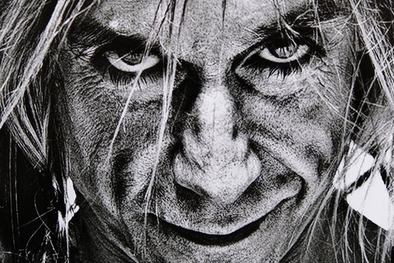 Image 1 of Iggy Pop - Fotografía en blanco y negro