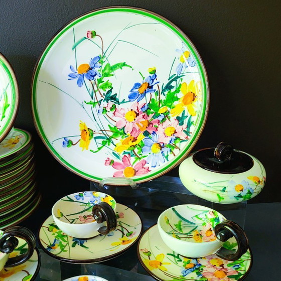 Image 1 of Tea/coffee service for 12 people, Giraud Vallauris, 50 minutes