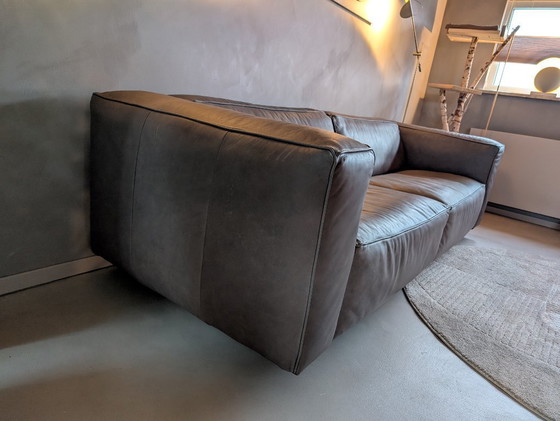 Image 1 of Cartel Living Replay Dreisitzer-Sofa Stahl