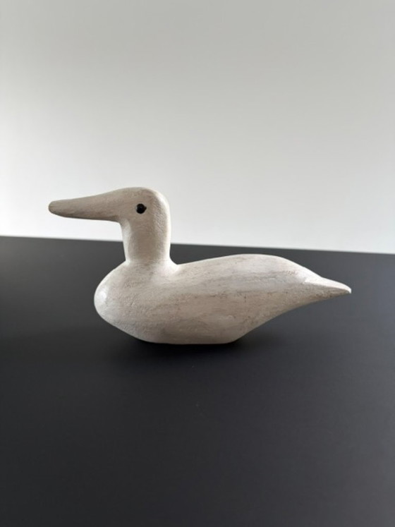 Scandinavisch Houten Vogelbeeld – Minimalistisch Design – Beeldhouwkunst, Wood (photo 4 of 14)