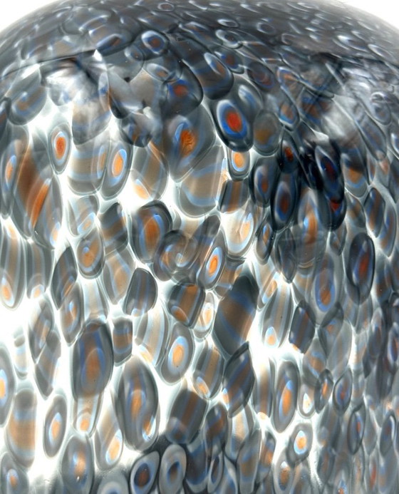 Image 1 of Gae Aulenti, lámpara de mesa de vidrio soplado 'Neverrino', Vetreria Vistosi Italia años 70