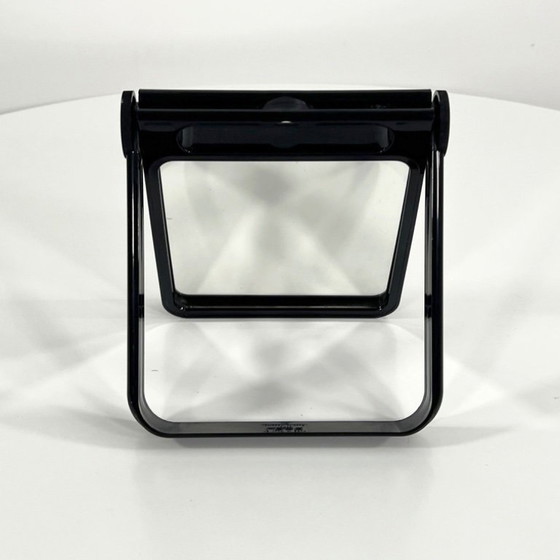 Image 1 of Black Dual Mirror by Roberto Maderna for Gedy, 1970s