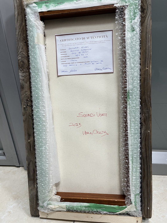 Image 1 of "Veiled Glances" by Veronica Ciccarese