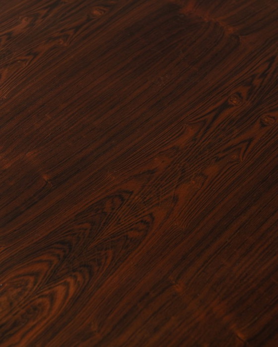 Image 1 of Table basse vintage en palissandre (modèle 283) de Johannes Andersen pour CFC Silkeborg | Table ronde de style danois moderne