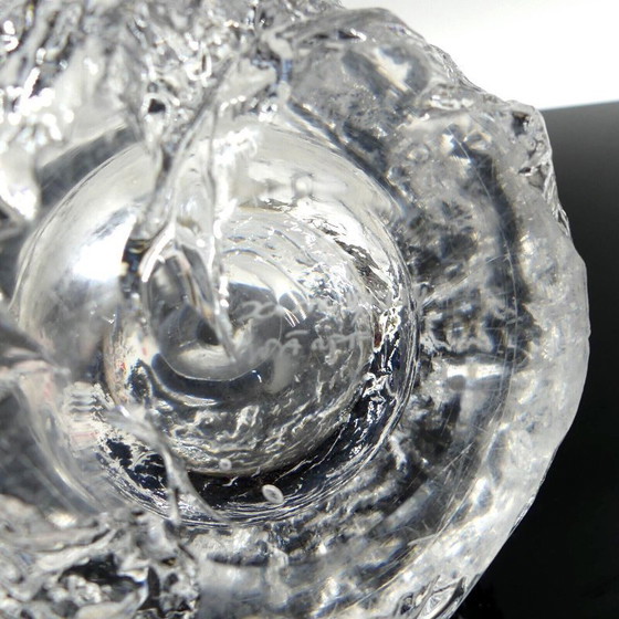 Image 1 of Kosta Boda glass vase, signed Wärff, Snowball vase