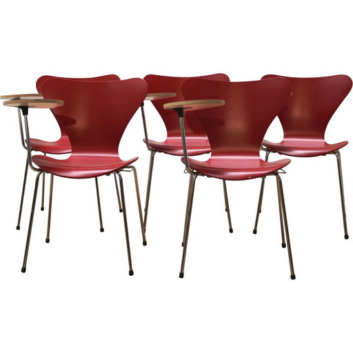 Vintage Serie 7 stoel van Arne Jacobsen voor Fritz Hansen