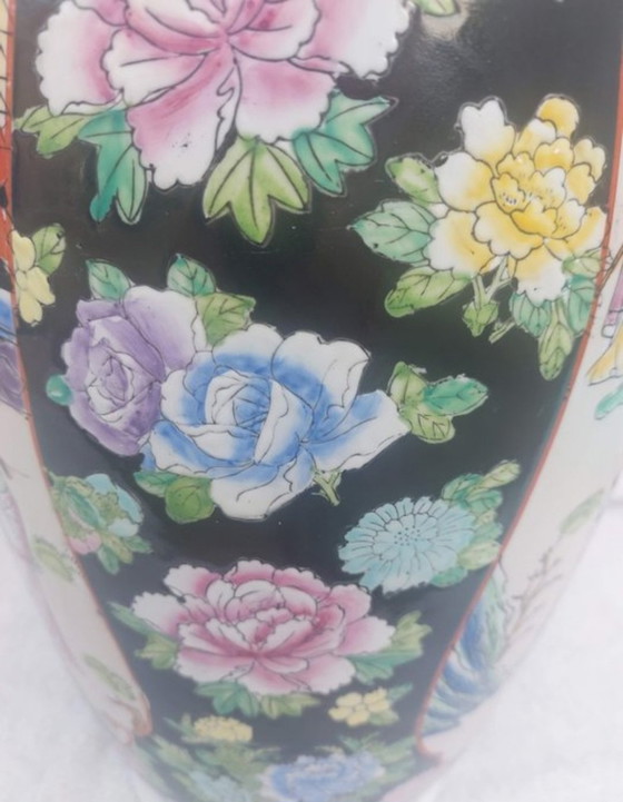 Chinese Vase 62 High 4.8 Kg 1970 /1980 – Ceramic, Porcelain (photo 5 of 7)