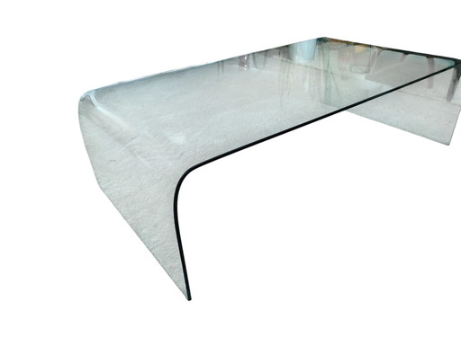 Vintage glass design coffee table Waterfall