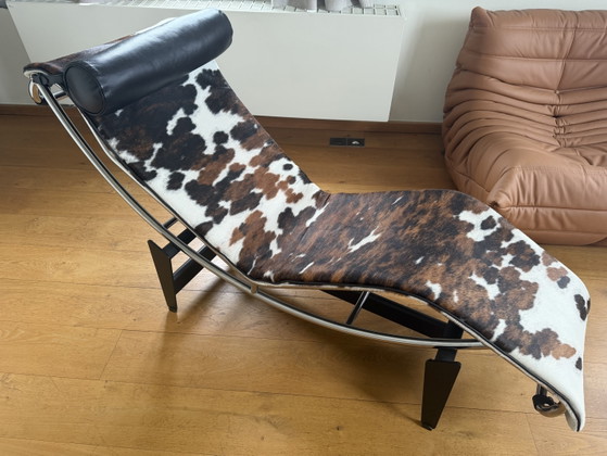 Cassina Lounge Chair Le Corbusier – Chairs and lounge chairs, Leather, Metal (photo 5 of 6)