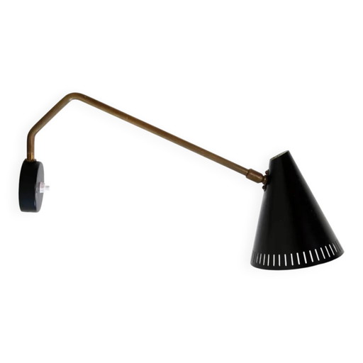 Scandinavian design wall lamp – wandlampen, Brass