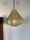 Suspension vintage cocon, Goldkant Leuchten '60