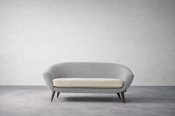 Image 1 of Divano Tellus Mid-Century vintage moderno di Folke Jansson per SM Wincrantz, Svezia, anni '50
