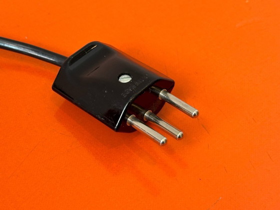 Image 1 of Mid-century red table lamp with spotlight effect, 1970s