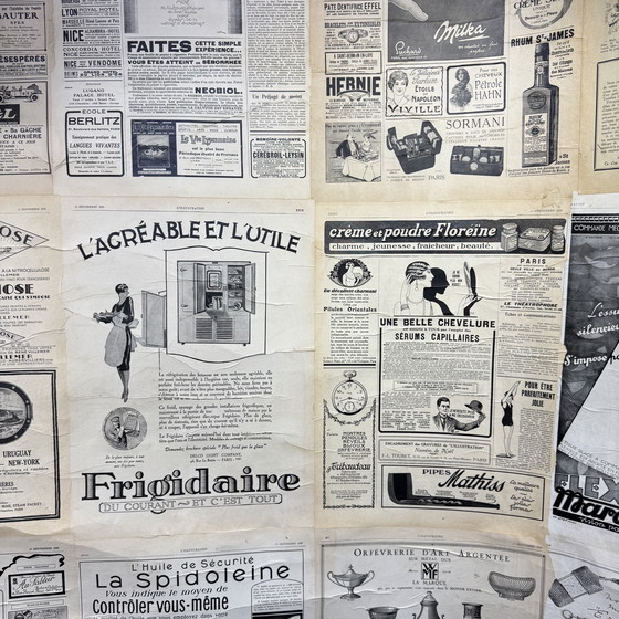 Image 1 of Handgemaakt Origineel vintage reclamebehang