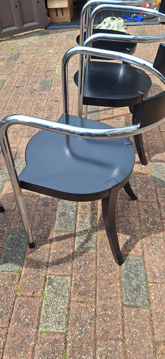 Image 1 of 4 pezzi sedie da pranzo Zanotta fauna