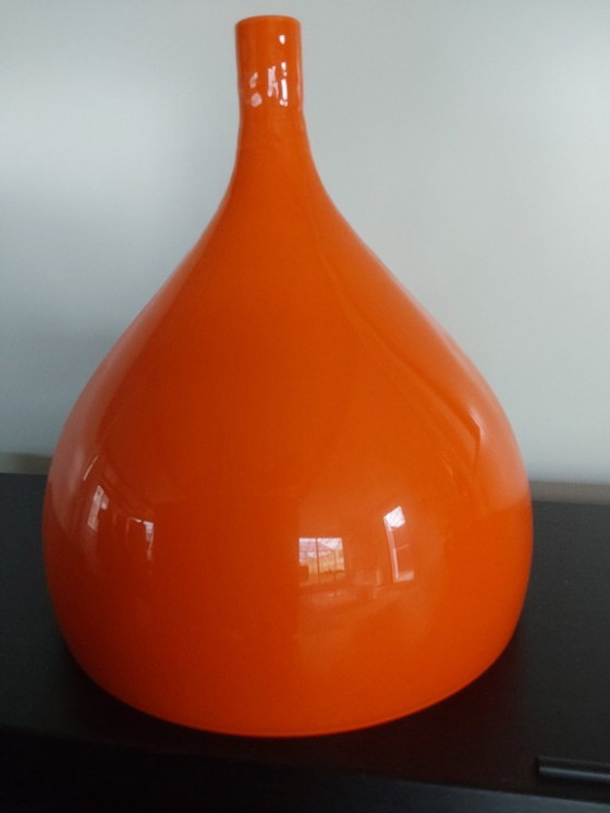 Image 1 of Oranje Venini Massimo Vignelli hanglamp