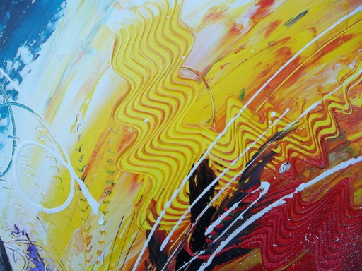 Vesuvio – Dipinto originale dell'artista 2Luss'Art