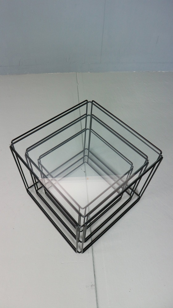 Image 1 of Max Sauze Isocele Nesting Tables 1970’s Design