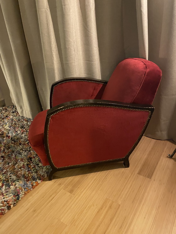 Image 1 of Paire fauteuil club