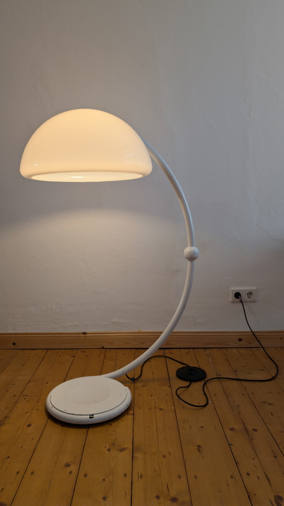 Image 1 of Lampadaire original Martinelli Luce Serpente (Modèle 2131)