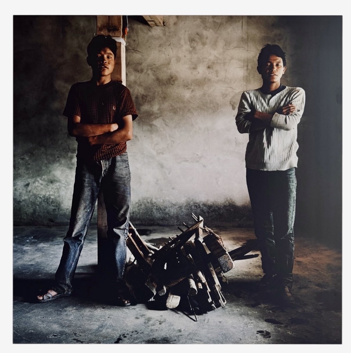 wang gang Wang Gang ( 1969 ) single photo 100cm x 100cm on panel Europalia