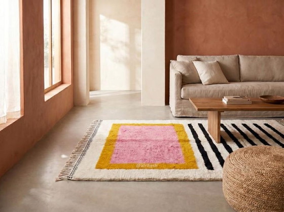 Two Large Traditional Handmade Berber Rugs, Custom Made, 2(3x4) M – Aime Té, Rugs & carpets, Wool (photo 8 of 10)